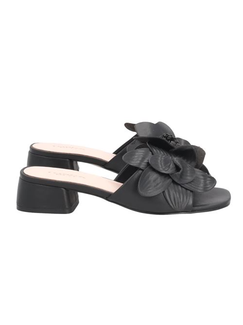 Sandalo Paloma in pelle con fiore Tosca Blu TOSCA BLU | SS2532S322-C99